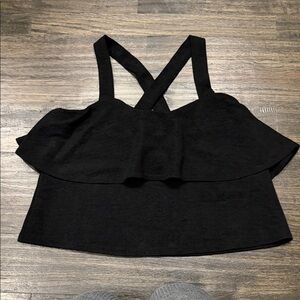 Madewell-adorable Black Women's Top